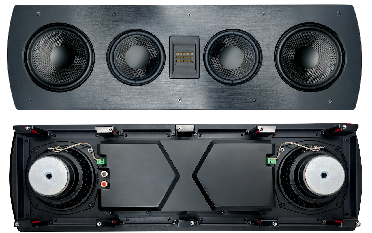 Enceinte murale 3 voies 6,5 pouces