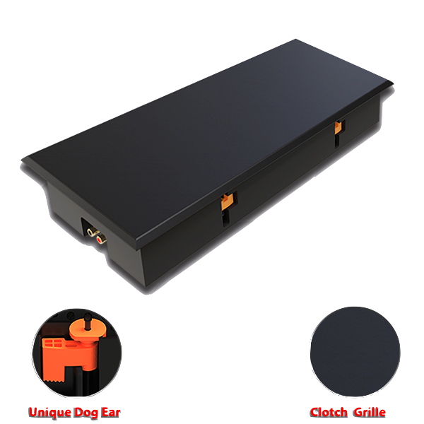 Haut-parleur mural de cinéma maison HIFI à 3 voies de 6,5 pouces