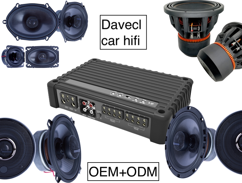 Amplificateur HiFi de voiture Davecl