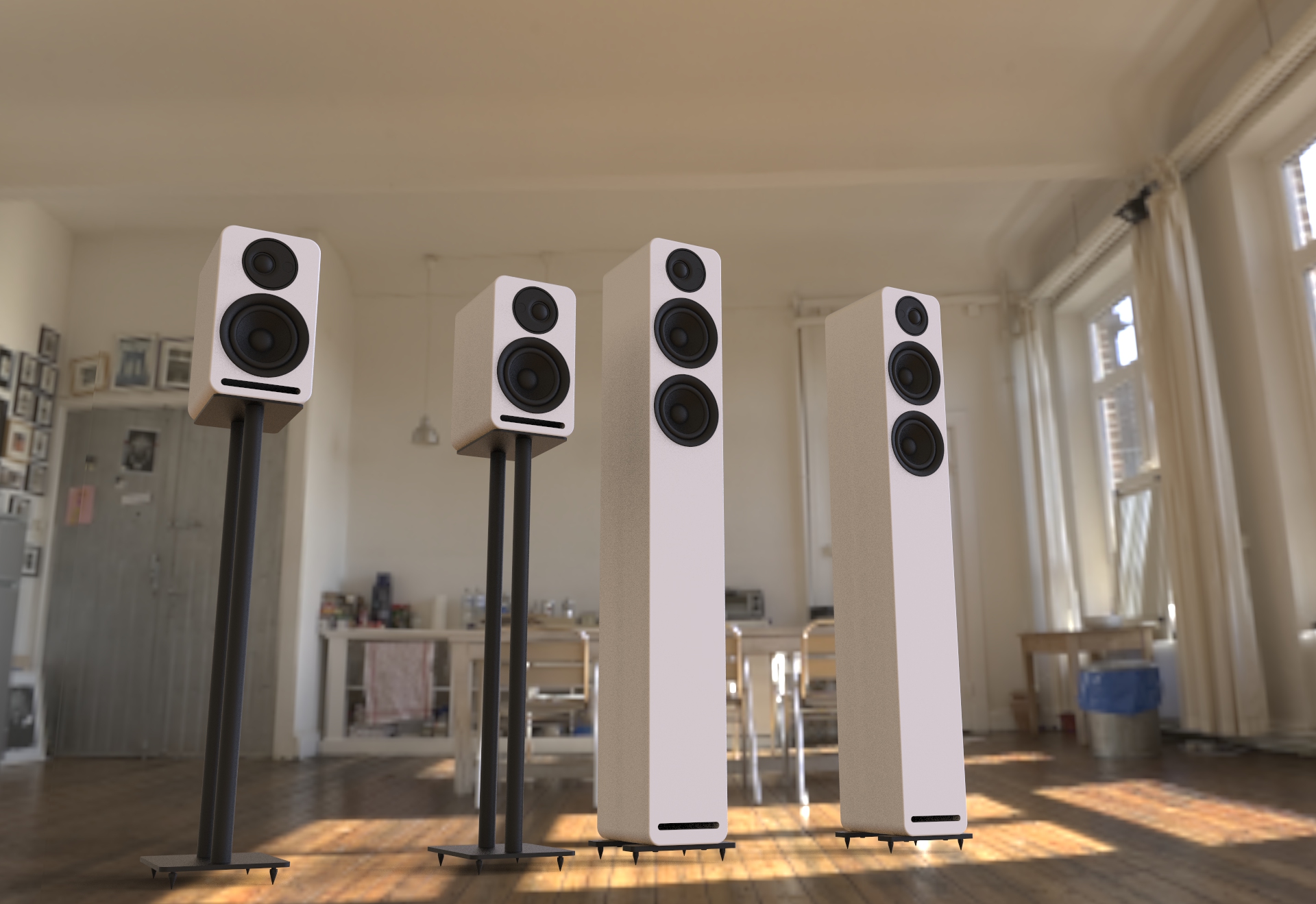 HF-425 Bookshelf Haut-parleur