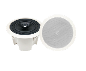 Haut-parleurs de plafond de 6,5 pouces avec couvercle arrière