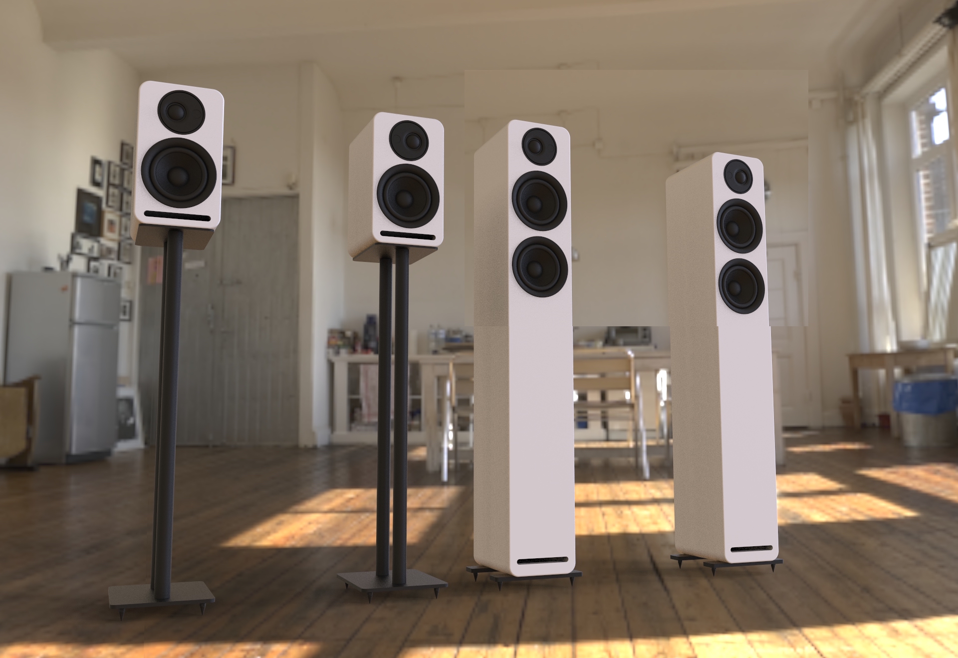 Haut-parleur central HIFI 4 pouces