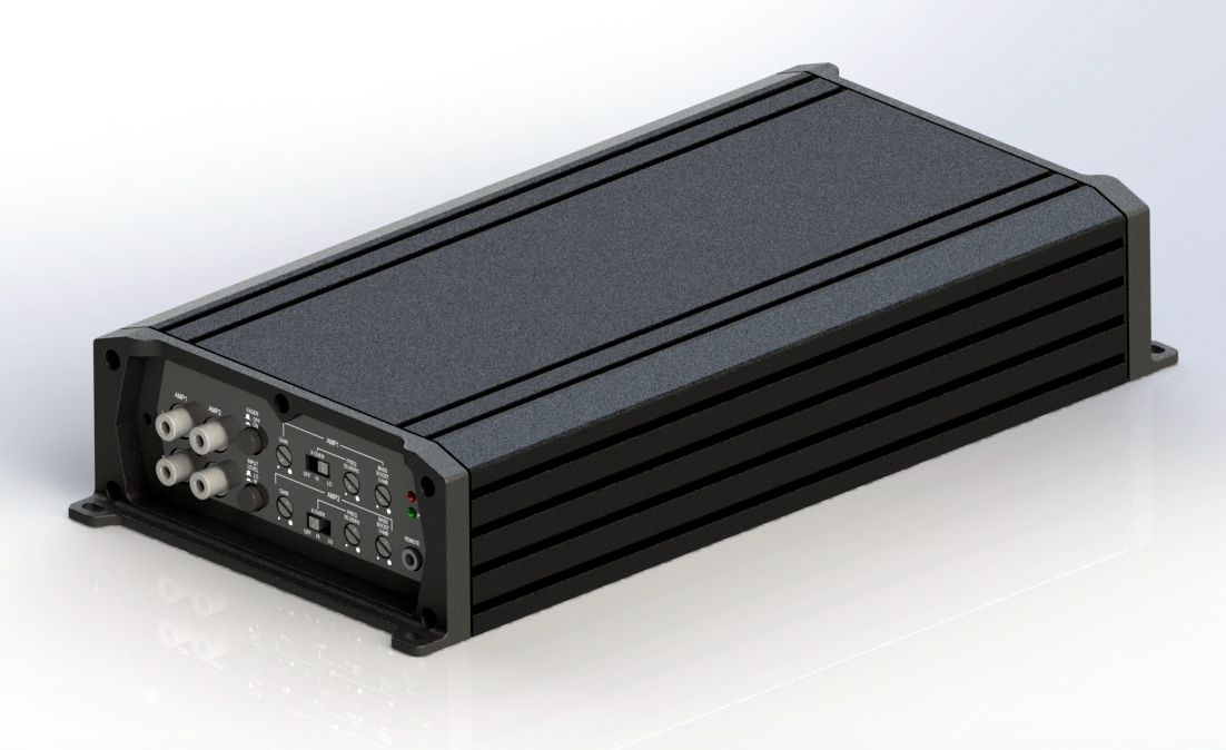 Amplificateur de subwoofer de voiture intelligent de 400 watts