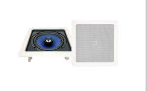 Haut-parleurs de plafond carrés de 6,5 pouces