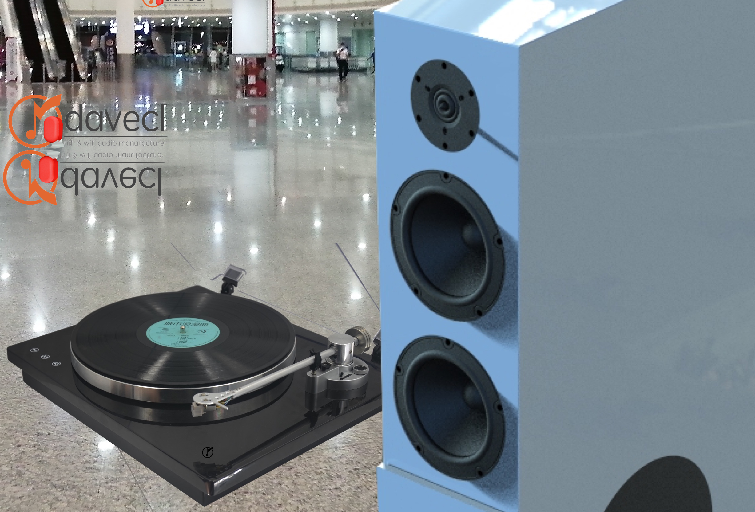 platine vinyle pour audio hifi