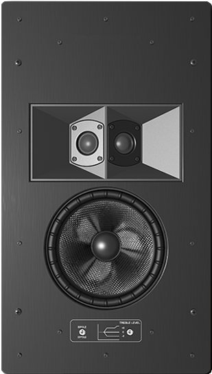 Haut-parleur mural de cinéma maison surround HIFI de 8 pouces